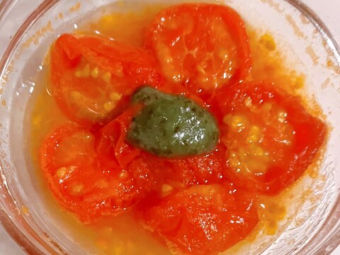 【簡単なのに本格】ミニトマトのみりん蒸し